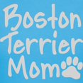 thumbnail image 3 of CafePress - Boston Terrier MOM Women's Dark T Shirt - Women's Traditional Fit Dark T-Shirt, 3 of 4