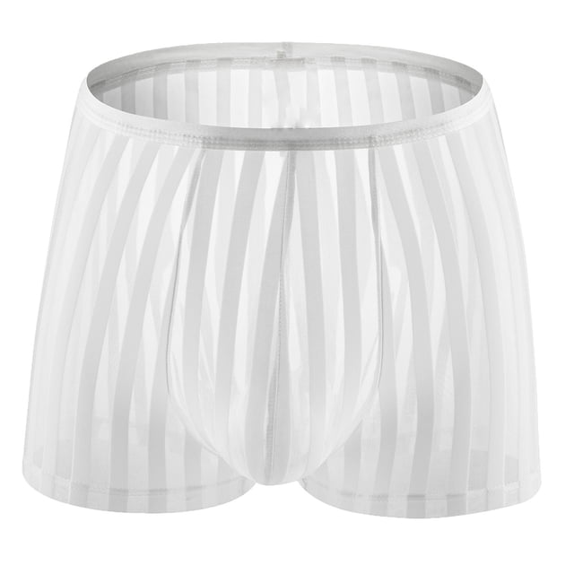 Birdeem Culottes pour Hommes Hommes Mode Décontractée Uni Aguichant Respirant Taille Mi-Haute Culotte