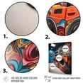 thumbnail image 3 of Designart "Artistic Inspiration Laundry Room wall decor I" Laundry Floater Framed Wall Art Living Room, 3 of 7