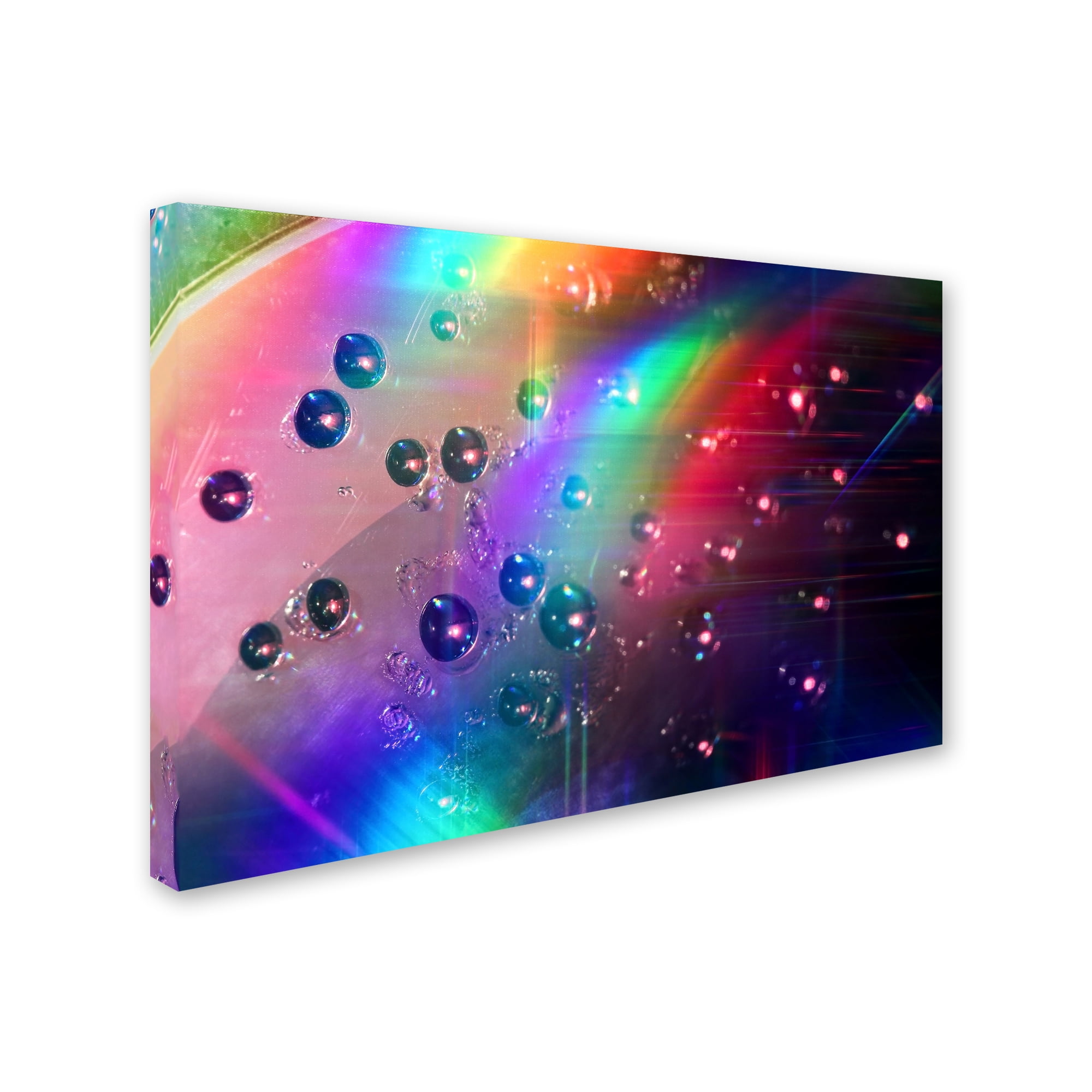 Trademark Fine Art 'Rainbow Logistics II' Canvas Art by Beata Czyzowska Young