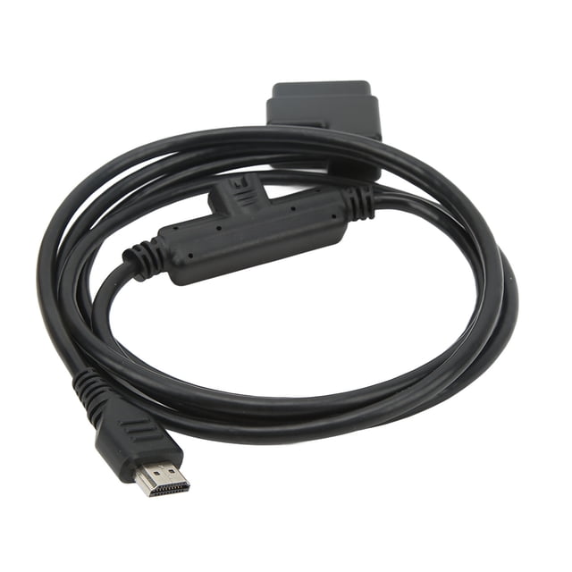 H00008000, OBD2 To High Definition Multimedia Interface Cable Stable Performance Safe OBDII Cable Plug Plug and Play for CS2 CTS2 CTS3 Plug Monitor