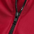 thumbnail image 5 of Staron Women's Long Sleeve Zip Front Swimsuit One Piece Bathing Suit Surfing Diving Beach Vacation Swimwear Modest Full Coverage Rash Guard, Red S, 5 of 7