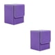 thumbnail image 3 of Tholdsy Caja de almacenamiento de tarjetas de juego organizador de colección multifuncional de cuero colorido de gran capacidad funda protectora fiesta Violeta 2piezas Tholdsy CBP481111, 3 of 5
