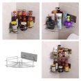 thumbnail image 3 of Estante Del Duradero Estante De De 1 Niveles Cocina Canasta De Almacenamiento Adhesivo De Succión Macarena Rack de almacenamiento de baño, 3 of 6