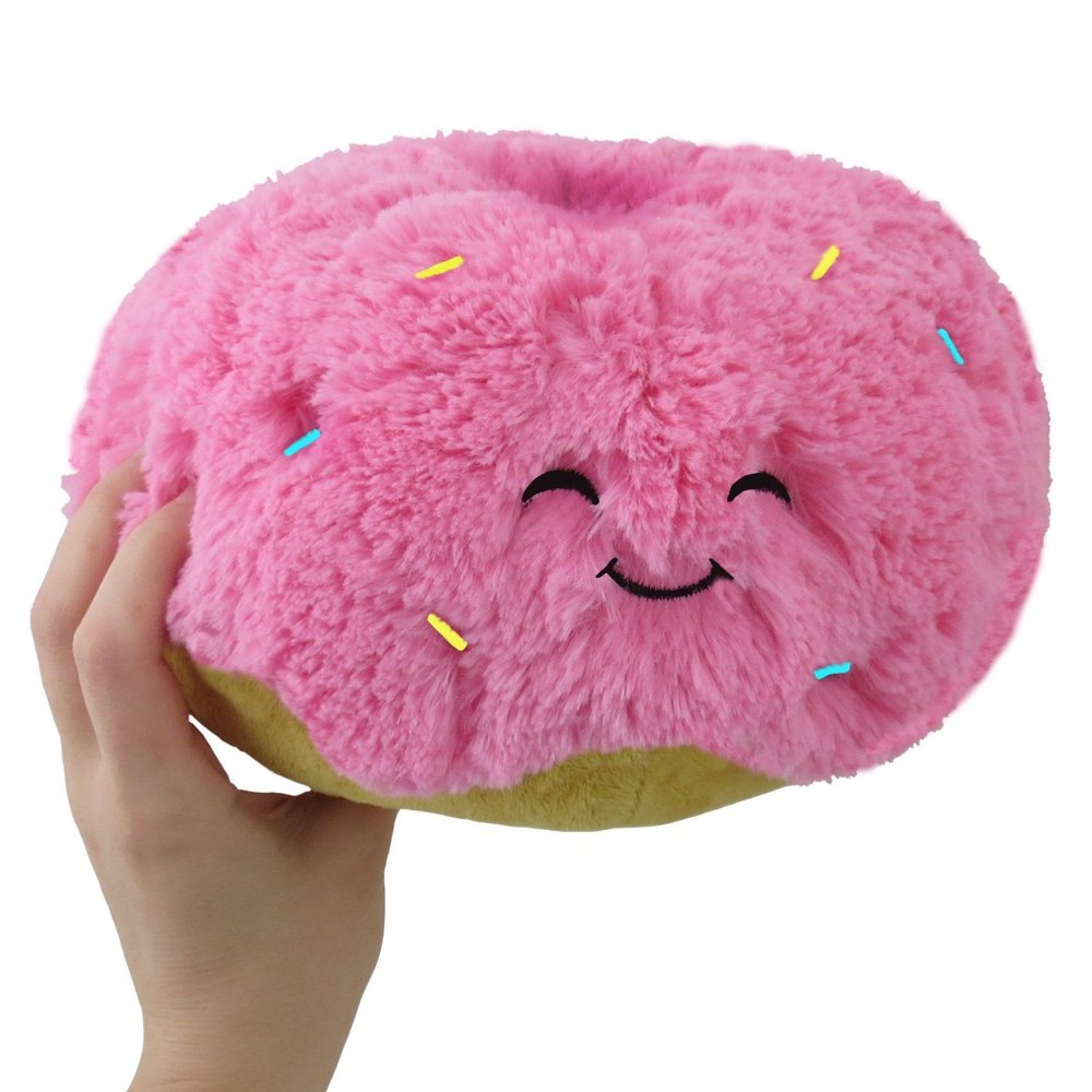 Pink Donut Mini Squishable 7 inch Stuffed Animal by Squishable