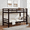 Espresso, variant on MAYEERTY Twin over Twin Bunk Bed with Thick Posts, Wooden Bed Frame with High Guardrail and Ladder for Kids, No Box Spring Needed, Natural