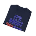thumbnail image 4 of It's About Madam Time, Gildan Unisex Softstyle T-Shirt, Democrat Tee, S-3XL, 4 of 4