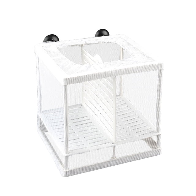 Guardoinrt Easy Assembly Fish Breeding Box Made Of Plastic Multifunctional And Long-lasting Wide Application 16*15*14.5cm