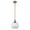 Antique Copper / Clear, variant on Innovations Lighting 516-1S Athens Athens 8" Wide Mini Pendant - Bronze