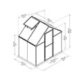 thumbnail image 3 of Serre Mythos 6 pi x 4 pi - Vert Canopia by Palram, 3 of 7