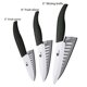 thumbnail image 1 of Juego de cuchillos de cerámica Cuchillos de cocina 3 4 5 6 pulgadas Cuchillo de chef + pelador con soporte Hoja de zirconia blanca Mango multicolor Tan Jianjun unisex, 1 of 2