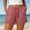 Pink, variant on ByworldtasicNo Boundaries Womens Shorts Summer Casual Loose Elastic Waist Drawstring Lace Boho Beach Cover Up Shorts