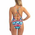 thumbnail image 4 of Dolfin Women's Uglies Revibe Print Low Crossback One Piece Swimsuit, 4 of 4