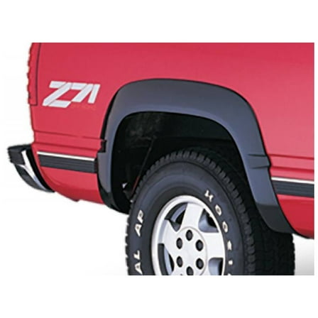 Bushwacker by RealTruck OE Style Factory Rear Fender Flares | 2 Pc Black, Smooth Compatible with 1988-1999 Chevrolet C/K 1500, R2500; 1997-1999 Tahoe; 1995-1997 Yukon; 1992-1994 Blazer