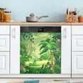 thumbnail image 5 of Coolnut Dishwasher Magnet Cover 23"Wx26"H ,Grass Farmhouse Kitchen Dishwasher Cover Magnetic Appliance Covers Door Stickers for Kitchen Home Cabinet Decals, 5 of 6