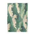 thumbnail image 6 of Yayeee Tablecloths for Rectangular Tables 60 x 90 inch Party Table Cover, Green Wave Pattern, 6 of 6