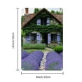 thumbnail image 2 of Vintage Tin Sign MetalPlate 8"x12" Home Wall Decor Indoor cadvlck Cottage flower beds lavender-dominated display, 2 of 8