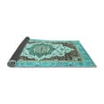 thumbnail image 2 of Ahgly Company Indoor Rectangle Abstract Light Blue Modern Area Rugs, 2' x 4', 2 of 4