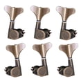 thumbnail image 1 of Clavijas de Afinación de Bajo de 6 Piezas para Guitarra, Clavijas de Afinación de Cabezales de 3R3L, Aleación de Zinc de Resistencia CUTICAT Sintonizadores de botones de cuerda de guitarra, 1 of 8