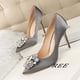 thumbnail image 1 of Zapatos de tacón alto con diamantes de imitación para mujer, zapatos sexis finos puntiagudos Wmkox8yii hfjk725, 1 of 4