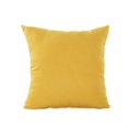 thumbnail image 1 of Riforla Housse de Coussin Déco Maison Taie d'Oreiller Coton Lin Housse de Coussin Rayé YE Taie d'Oreiller Jaune, 1 of 1