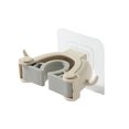 thumbnail image 2 of HEVIRGO Bathroom Wall Mounted Brush Broom Storage Holder Mop Hanging Hook Storage Rack, 2 of 8