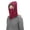 Wine Red, variant on Ski Mask for Men Women, Winter Balaclava Warm Windproof Face Mask, Fleece Hood Full Head Cover Scarf Neck Warmer