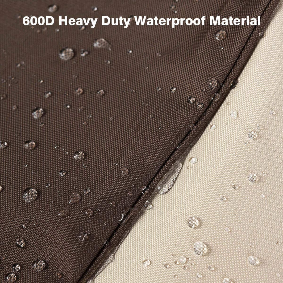 Stackable Patio Chair Cover, 100% Waterproof Outdoor Furniture Cover 36x28x47Inch