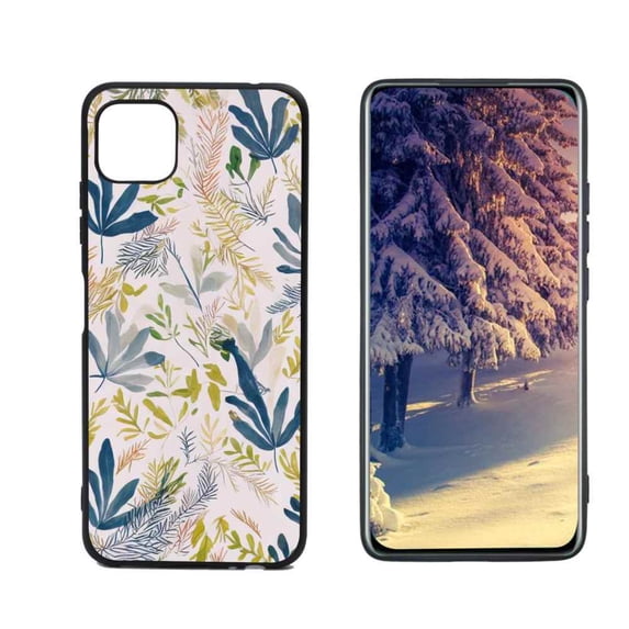 Leaves-190 Phone Case, Degined for Boost Mobile Celero 5G Case Men Women, Flexible Silicone Shockproof Case for Boost Mobile Celero 5G