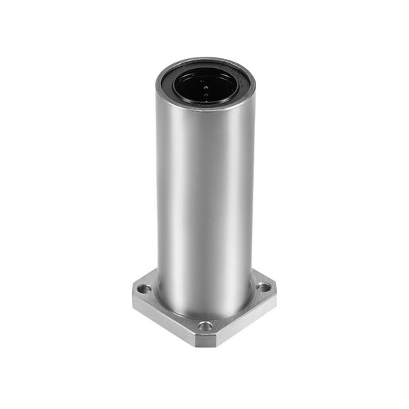 LMK25UU Extra Long Square Flange Linear Ball Bearings, 25mm Bore Dia, 40mm OD