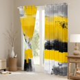 thumbnail image 3 of Manfei Boys Girls Oil Painting Blackout Curtains Set of 2 (52x84 Each),Abstract Artwork Window Curtains,Graffiti Splash Curtains and Drapes,Microfiber Bedroom Decor, 3 of 6
