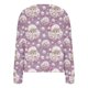 thumbnail image 4 of Puntoco Chaqueta Tipo Cárdigan Informal Con Botones Y Estampado Navideño Para Mujer, 4 of 5