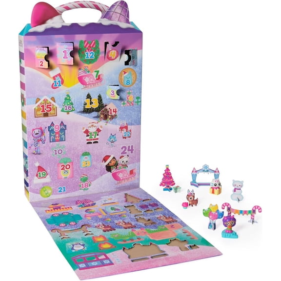 Gabby's Dollhouse 2024 Holiday Celebration Surprise Advent Calendar