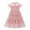 A-Pink418, variant on JAJAHO Kid Toddler Girls Short Sleeve Dress Sparkling Sequin Layered Tiered Dance Party Dresses 1-9 Years Versatile Dresses