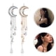 thumbnail image 2 of 2 horquillas con borlas de diamantes de imitación para el pelo, pasador para el pelo con forma de luna, accesorio para el pelo de niña, 2 of 7