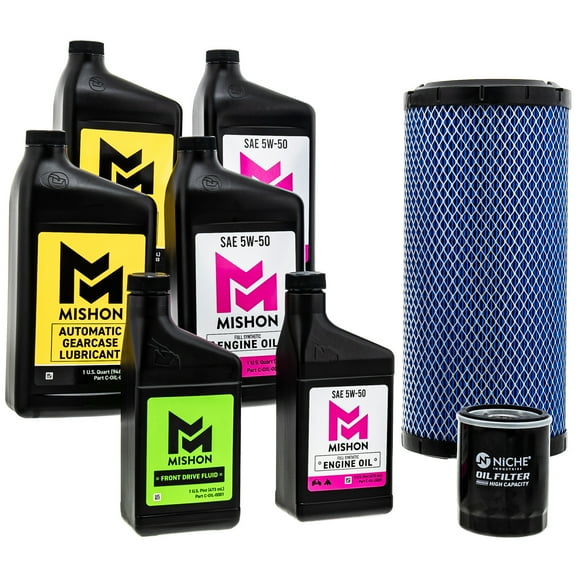 Mishon Full Service Oil Change Kit for Polaris Xpedition XP Ultimate UTV 2024 MK1012901