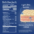 thumbnail image 5 of VOORTMAN Bakery Zero Sugar Strawberry Wafer Cookies 9 oz, 5 of 18