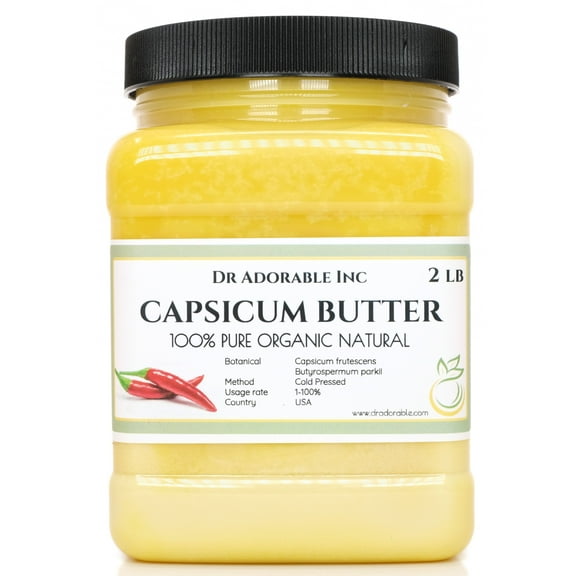 Dr Adorable - 2 lb - Capsicum Butter - Organic Fresh Natural