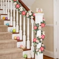 thumbnail image 6 of Easter Garland | 180cm Artificial Eucalyptus & Blue Flower Easter Floral Garland | Mantel, Table Runner & Front Door Easter Spring Decor | 70.87in, 6 of 6