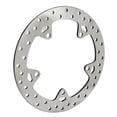 thumbnail image 3 of Rotor de disco de freno trasero de 265 mm, orificios redondos, disco de freno de motocicleta de alta dureza apto para R Nine T R1200 GS, 3 of 5