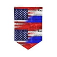 thumbnail image 6 of Russian America Flag Garden Flag Double Sided Small Flag Yard Home Decorative Flags Banner 12.5 x 18 Inch Square, 6 of 7