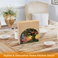 thumbnail image 4 of Ryvnso Magic Lamp on Mushroom Tree Acrylic Napkin Holder Table Kitchen Paper Tissue Organization, 4 of 7