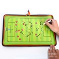 thumbnail image 5 of Tablero táctico de entrenador con cremallera magnética, tablero táctico de fútbol, tablero táctico de entrenador, tablero de estrategia plegable con portapapeles para bolígrafos, oferta, 1 juego, 5 of 5