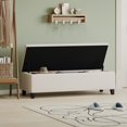 thumbnail image 2 of GLOUSTER STORAGE OTTOMAN V2，Fabric Main Material，51.25"L x 17.50"W x 16.25 " H，Suitable for living rooms and bedrooms, 2 of 12