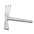 thumbnail image 4 of Gardening Hoe Handheld Tool Practical Wear Resistant Durable Non Slip Handle Mini Stainless Steel for Cultivating Vegetable Hiking Weeding D, 4 of 7