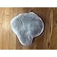 thumbnail image 3 of Sheepskin Exercise Bicycle, Bike Seat Cover (Silver), 3 of 4