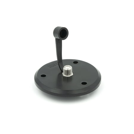 RV Camper Coaxial Antenna /Cable TV Plate Small Jack Cover Polar Black PN 94319