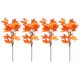 thumbnail image 1 of 4 unids exquisito hojas de arce romántico hojas de imitación adornada sala de estar Bouquet Prop, 1 of 8