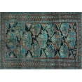 thumbnail image 1 of Ahgly Company Indoor Rectangle Persian Light Blue Traditional Area Rugs, 8' x 12', 1 of 4