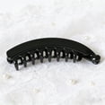 thumbnail image 2 of Werulen Large Banana Hair Clips for Women, Strong Grip Hair Barrettes for High Ponytail Styling, Curved Banana Claw Clips, Secure & Durable, Ponytails & Updos, Ideal Gifts for Women(Black), 2 of 6